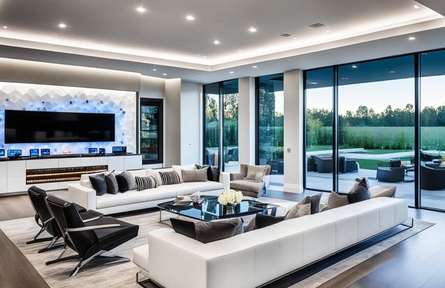 Integração de IPTV em casa inteligente